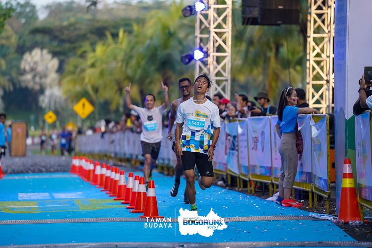 Race photo from Taman Budaya x BOGORUN 2025