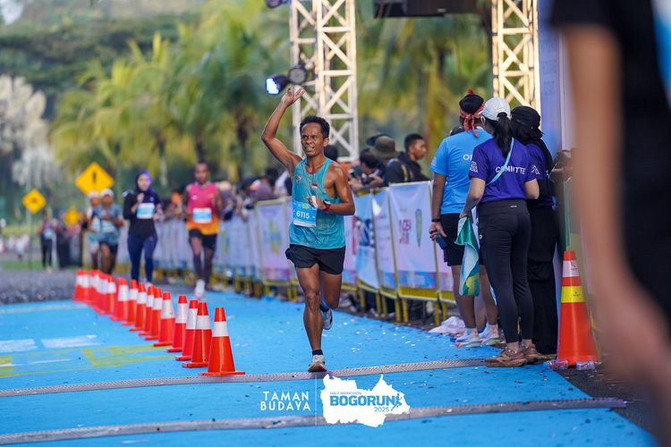 Race photo from Taman Budaya x BOGORUN 2025