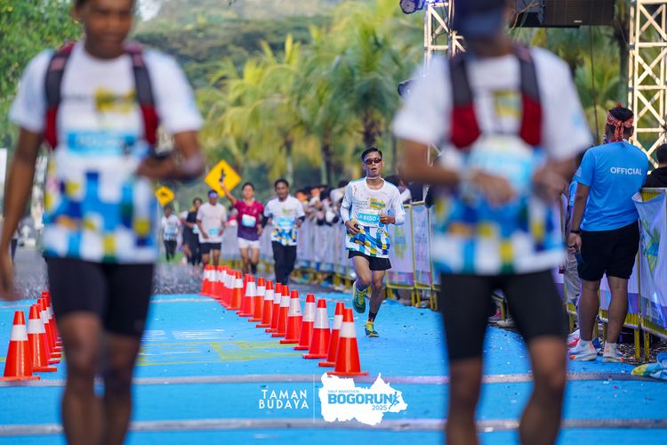 Race photo from Taman Budaya x BOGORUN 2025