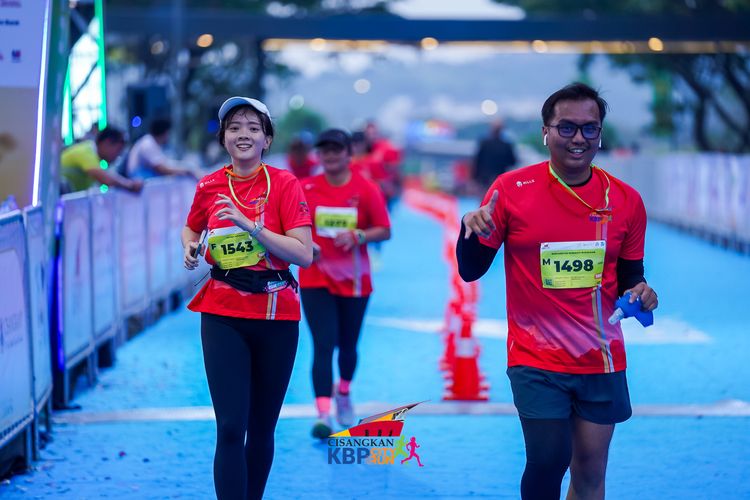 Race photo from CISANGKAN KBP CITY RUN 2025