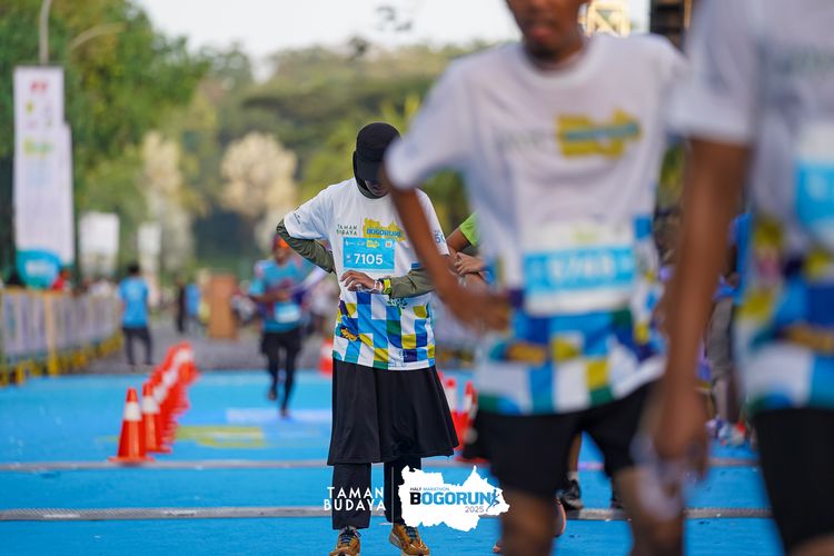 Race photo from Taman Budaya x BOGORUN 2025