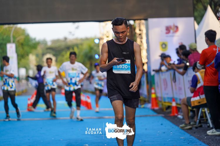 Race photo from Taman Budaya x BOGORUN 2025