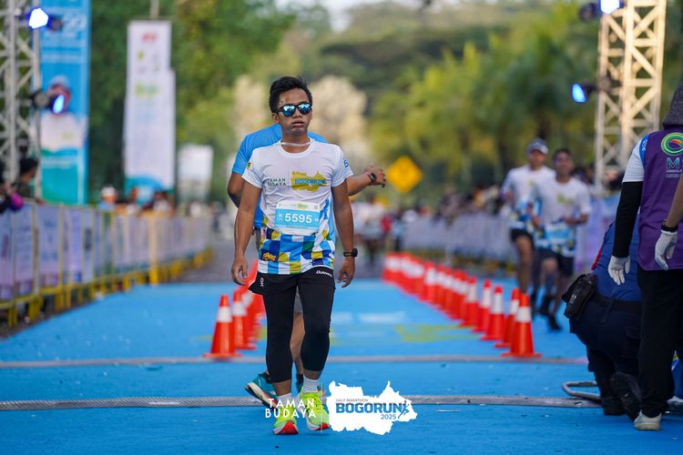 Race photo from Taman Budaya x BOGORUN 2025