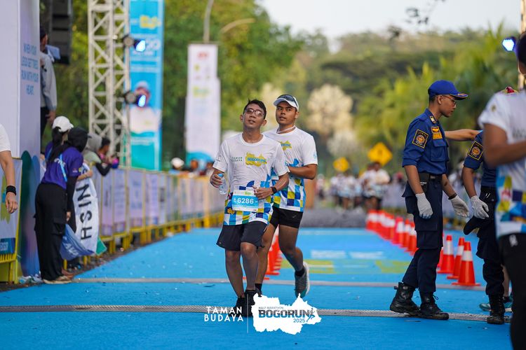 Race photo from Taman Budaya x BOGORUN 2025