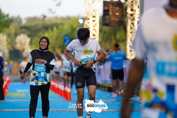 Race photo from Taman Budaya x BOGORUN 2025