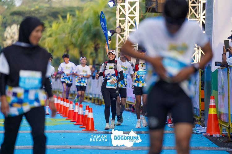 Race photo from Taman Budaya x BOGORUN 2025