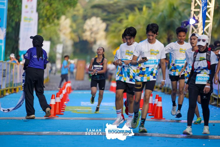 Race photo from Taman Budaya x BOGORUN 2025