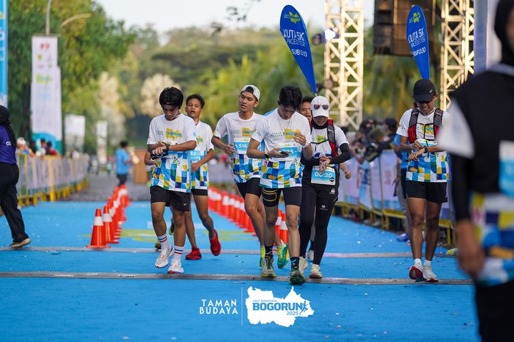 Race photo from Taman Budaya x BOGORUN 2025