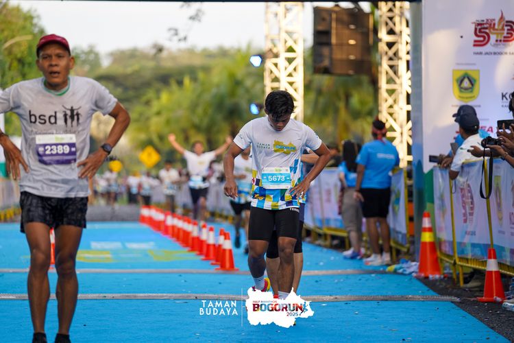 Race photo from Taman Budaya x BOGORUN 2025
