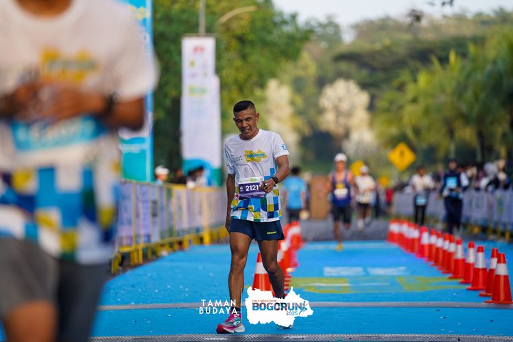 Race photo from Taman Budaya x BOGORUN 2025