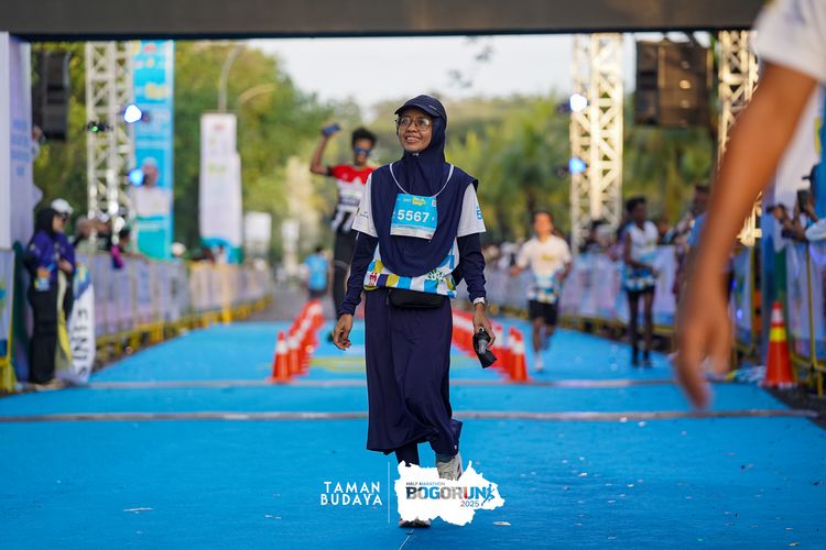 Race photo from Taman Budaya x BOGORUN 2025