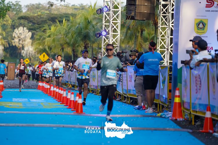 Race photo from Taman Budaya x BOGORUN 2025