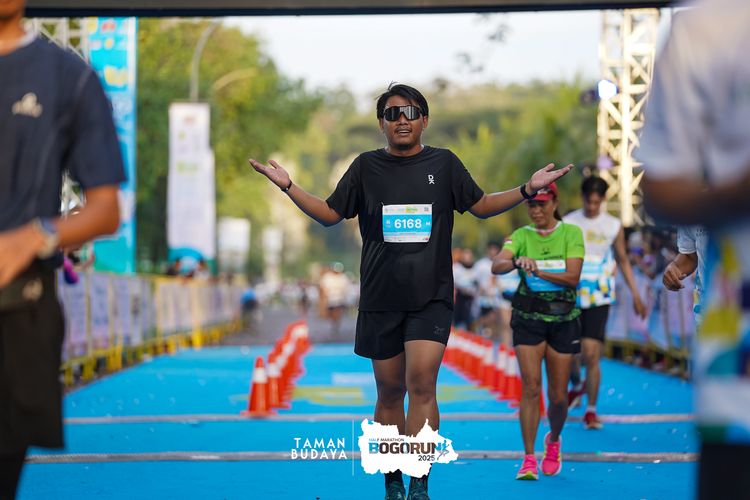Race photo from Taman Budaya x BOGORUN 2025