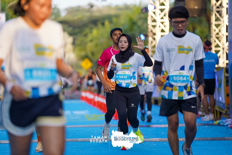 Race photo from Taman Budaya x BOGORUN 2025
