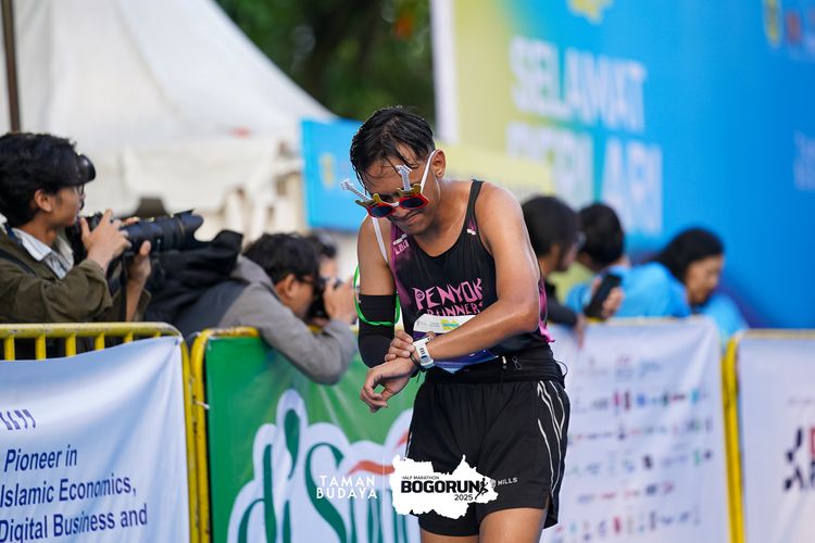 Race photo from Taman Budaya x BOGORUN 2025