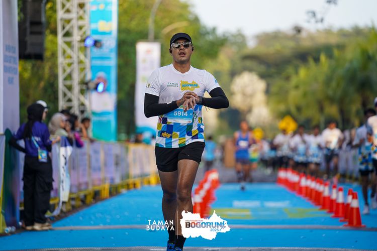 Race photo from Taman Budaya x BOGORUN 2025