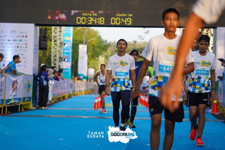 Race photo from Taman Budaya x BOGORUN 2025