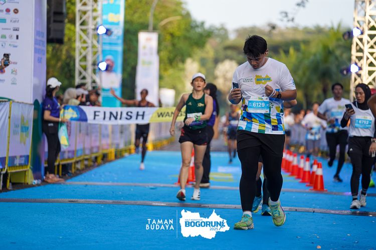 Race photo from Taman Budaya x BOGORUN 2025