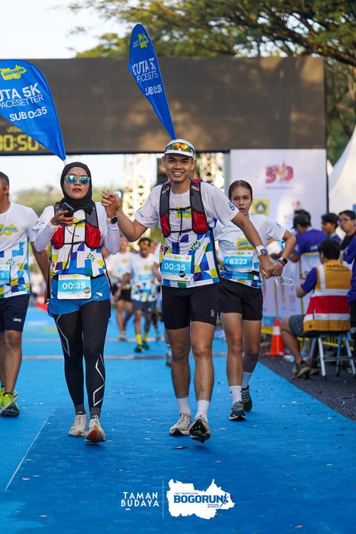 Race photo from Taman Budaya x BOGORUN 2025