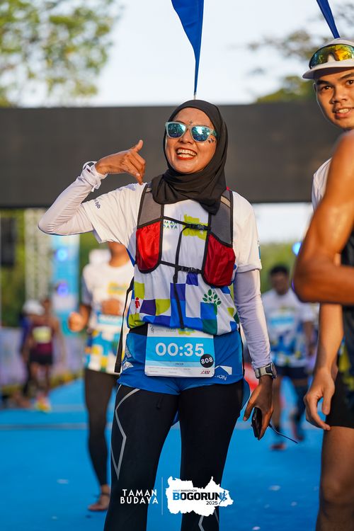 Race photo from Taman Budaya x BOGORUN 2025