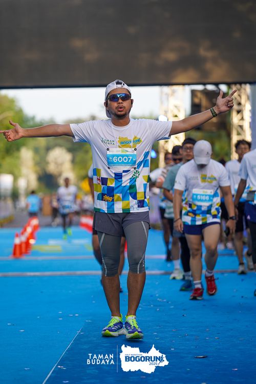 Race photo from Taman Budaya x BOGORUN 2025