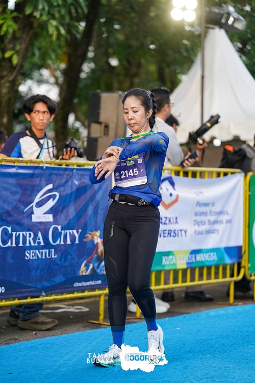 Race photo from Taman Budaya x BOGORUN 2025