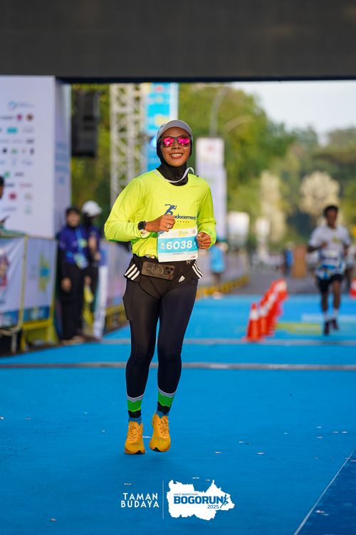 Race photo from Taman Budaya x BOGORUN 2025