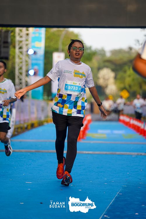 Race photo from Taman Budaya x BOGORUN 2025
