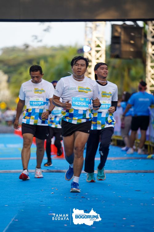 Race photo from Taman Budaya x BOGORUN 2025