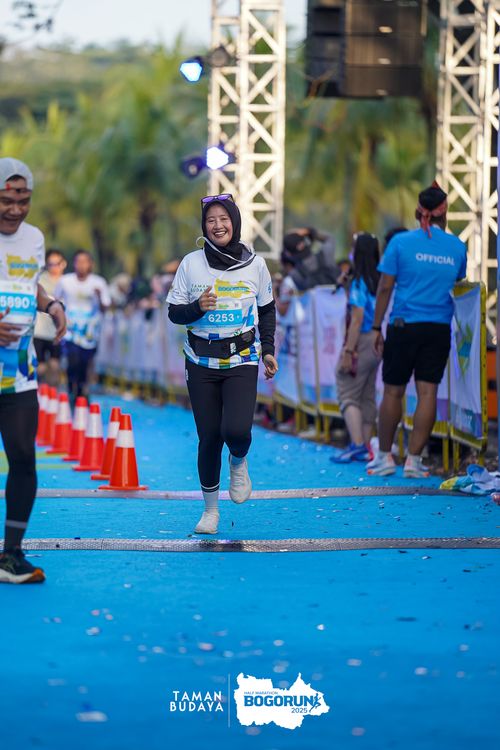 Race photo from Taman Budaya x BOGORUN 2025