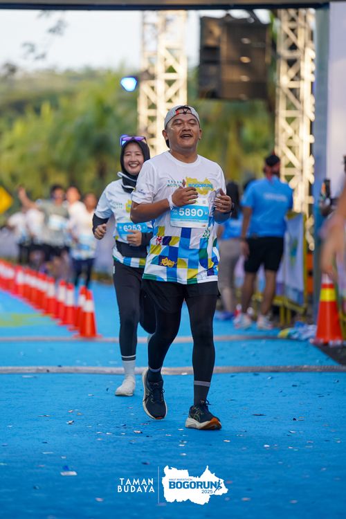 Race photo from Taman Budaya x BOGORUN 2025