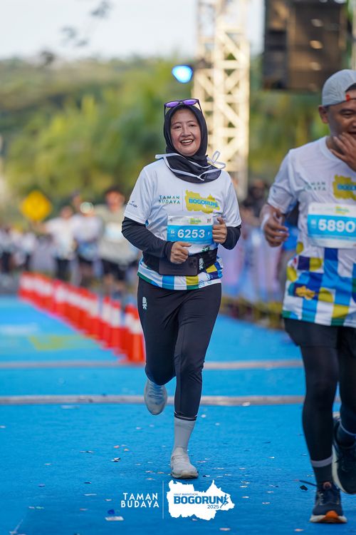 Race photo from Taman Budaya x BOGORUN 2025