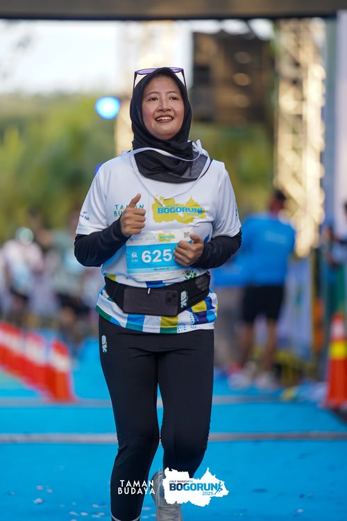 Race photo from Taman Budaya x BOGORUN 2025