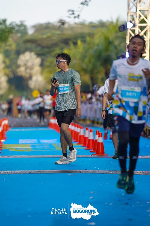 Race photo from Taman Budaya x BOGORUN 2025