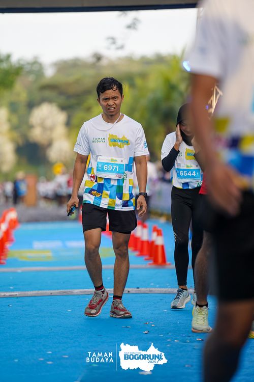 Race photo from Taman Budaya x BOGORUN 2025