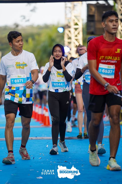 Race photo from Taman Budaya x BOGORUN 2025