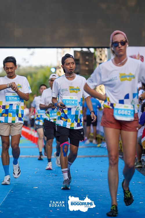 Race photo from Taman Budaya x BOGORUN 2025
