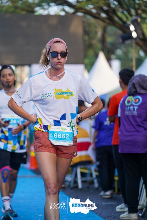 Race photo from Taman Budaya x BOGORUN 2025