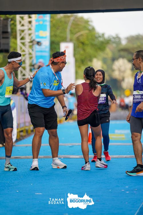 Race photo from Taman Budaya x BOGORUN 2025