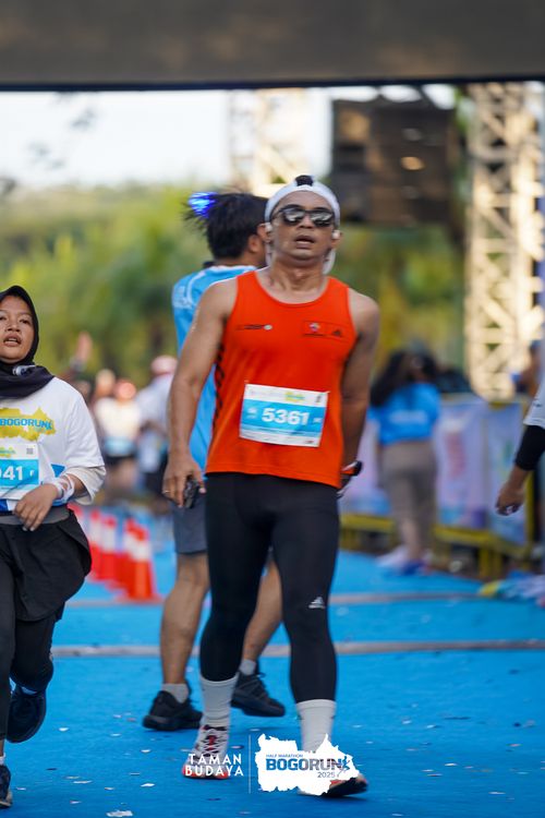 Race photo from Taman Budaya x BOGORUN 2025