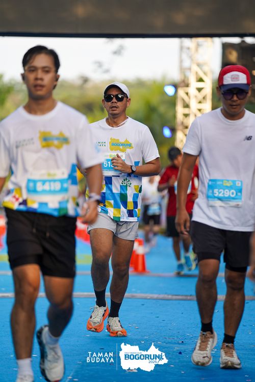 Race photo from Taman Budaya x BOGORUN 2025
