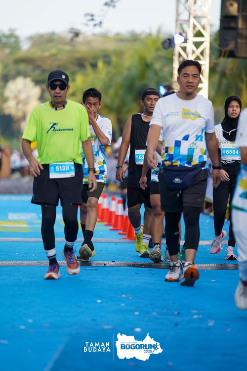 Race photo from Taman Budaya x BOGORUN 2025