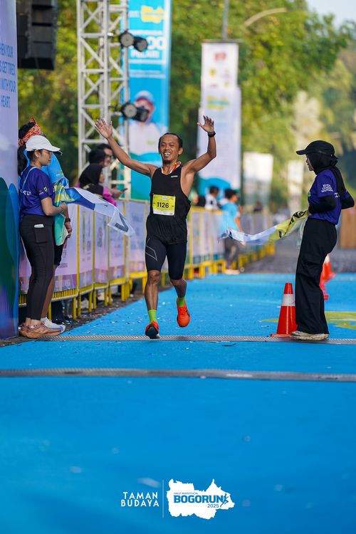 Race photo from Taman Budaya x BOGORUN 2025