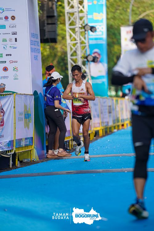 Race photo from Taman Budaya x BOGORUN 2025