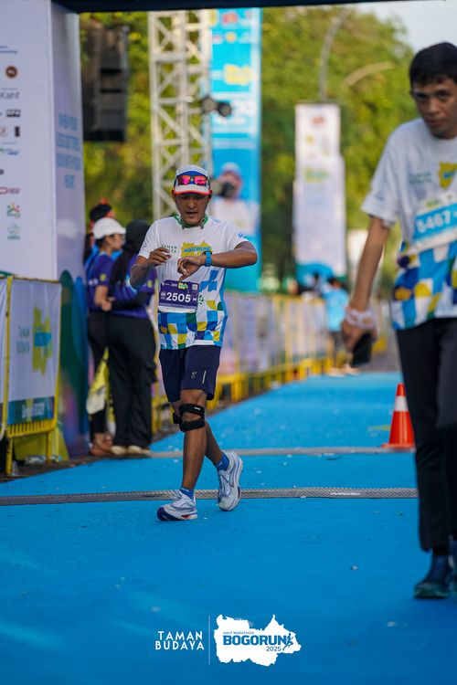 Race photo from Taman Budaya x BOGORUN 2025