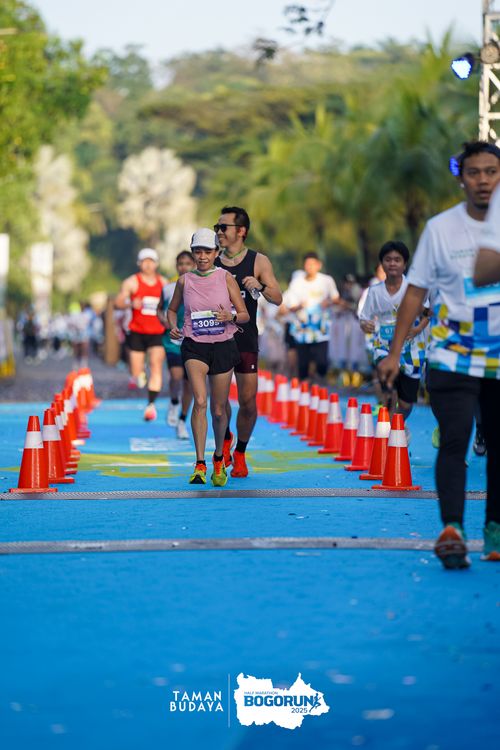 Race photo from Taman Budaya x BOGORUN 2025