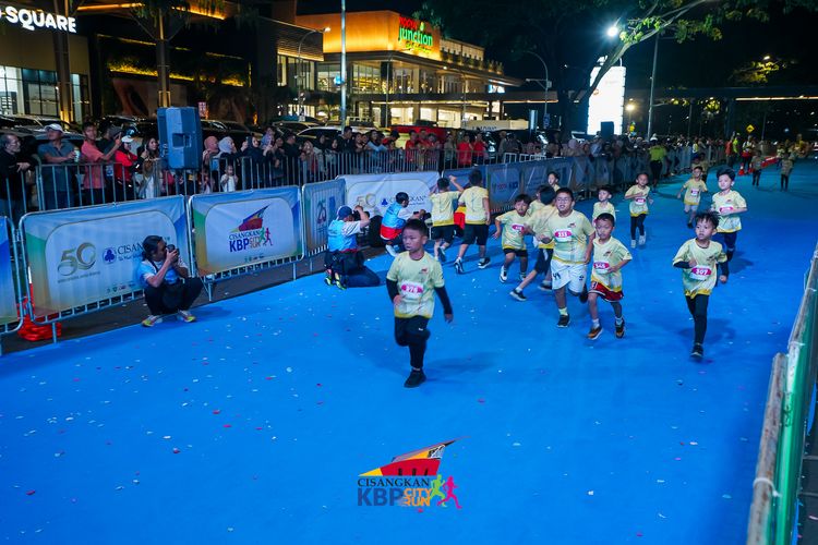 Race photo from CISANGKAN KBP CITY RUN 2025