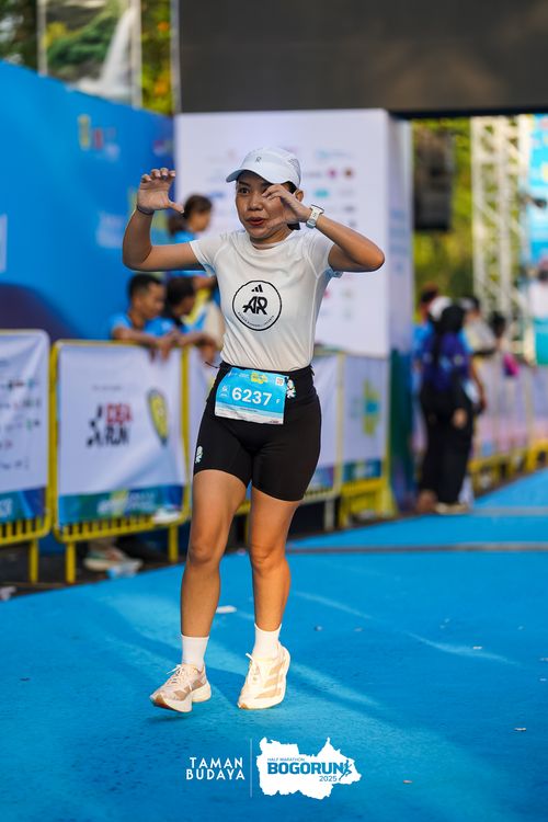 Race photo from Taman Budaya x BOGORUN 2025