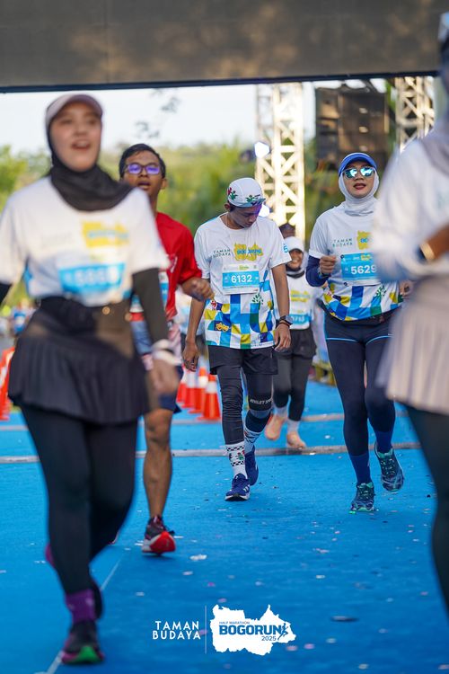 Race photo from Taman Budaya x BOGORUN 2025