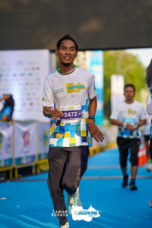 Race photo from Taman Budaya x BOGORUN 2025
